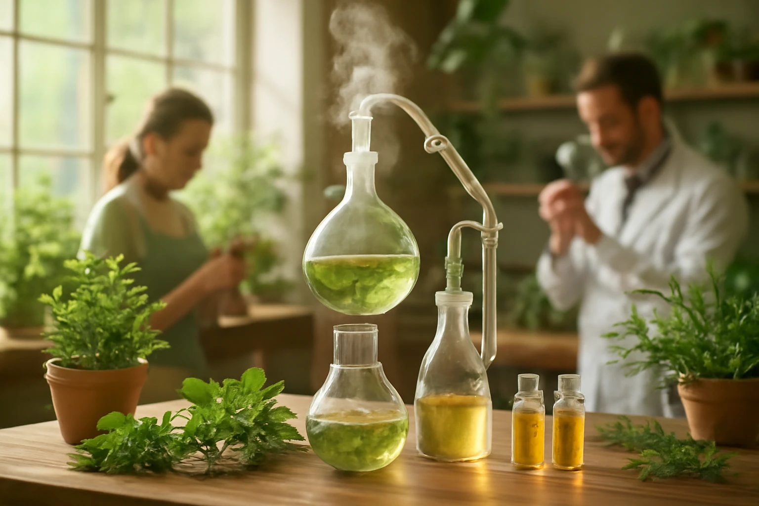 اصول اولیه تولید تولید اسانس های گیاهی برای مصارف آرایشی و بهداشتی