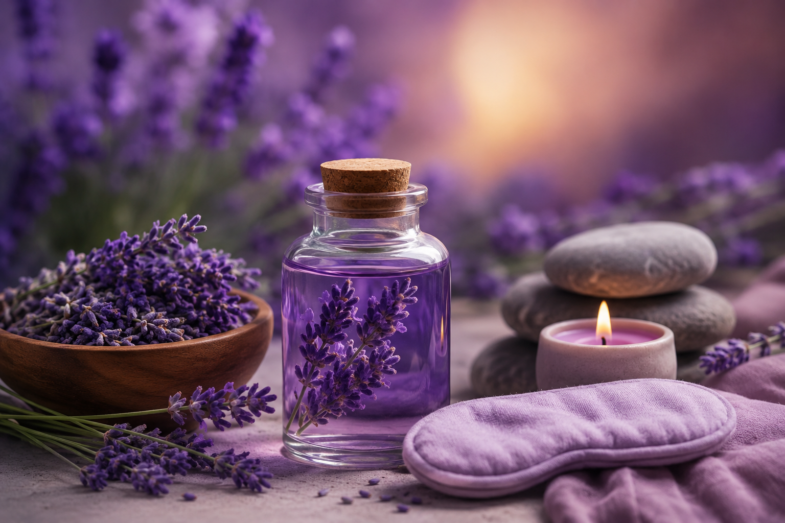 خواص عصاره اسطوخودوس برای آرامش اعصاب