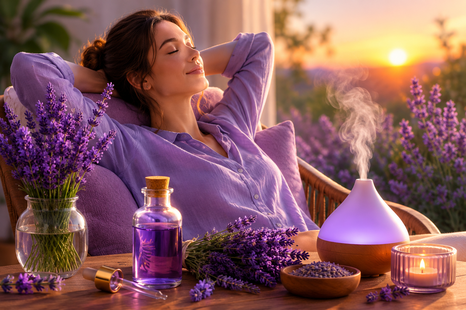 خواص عصاره اسطوخودوس برای آرامش اعصاب و کاهش استرس
