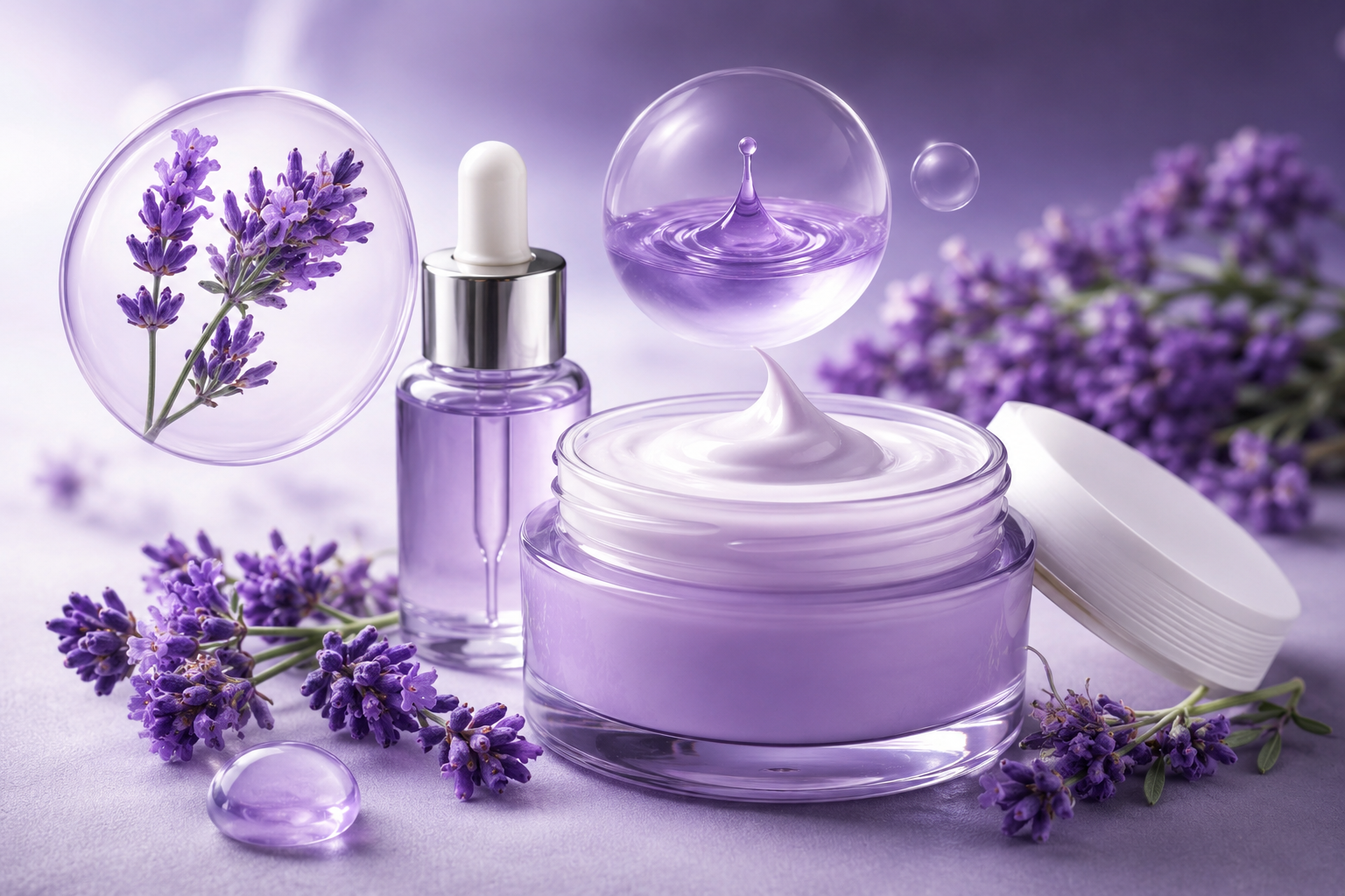 مزایای استفاده از عصاره اسطوخودوس در کرم‌ های پوستی